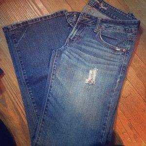 American Eagle, favorite boyfriend style jeans.