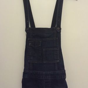 free people denim overalls