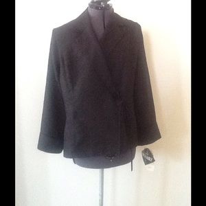 Vintage Beautiful black Jacket. Sz8.