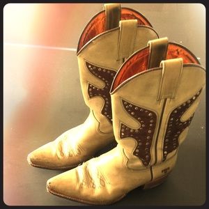 Frye cow boy boots