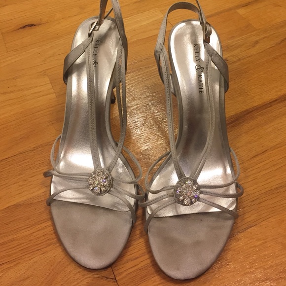 Kelly & Katie silver strappy dress sandal