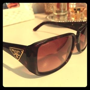 Prada Tortoise shell sunglasses