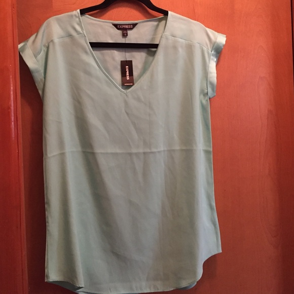 Express Teal Top