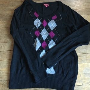 Argyle sweater