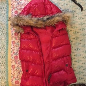 Red Puffer Vest