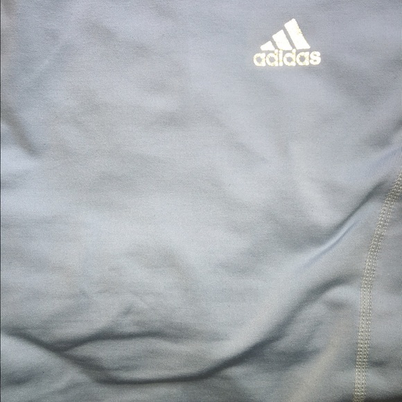 Baby Blue Vaporwave Aesthetic Adidas Top - Picture 3 of 4