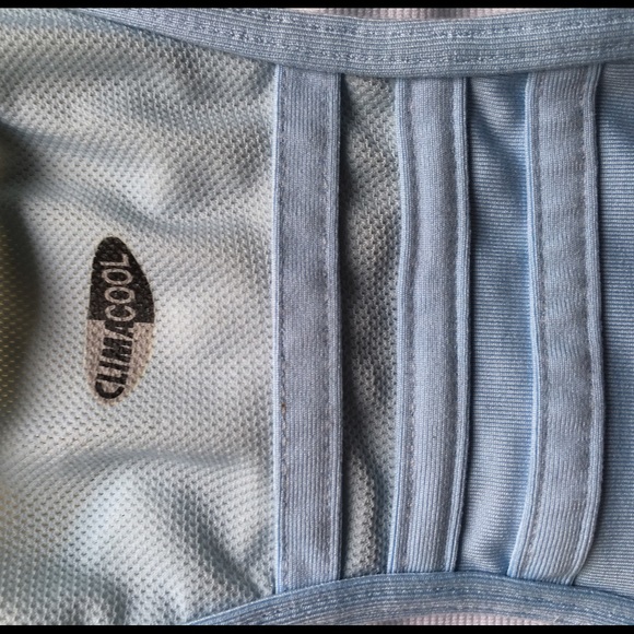 Baby Blue Vaporwave Aesthetic Adidas Top - Picture 4 of 4