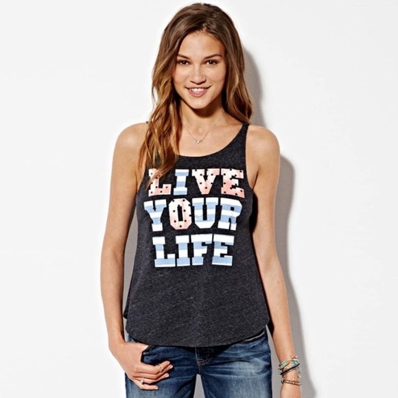 American Eagle Live Your Life Tank