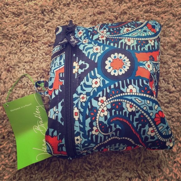 Vera Bradley Handbags - Vera Bradley backpack in a pouch
