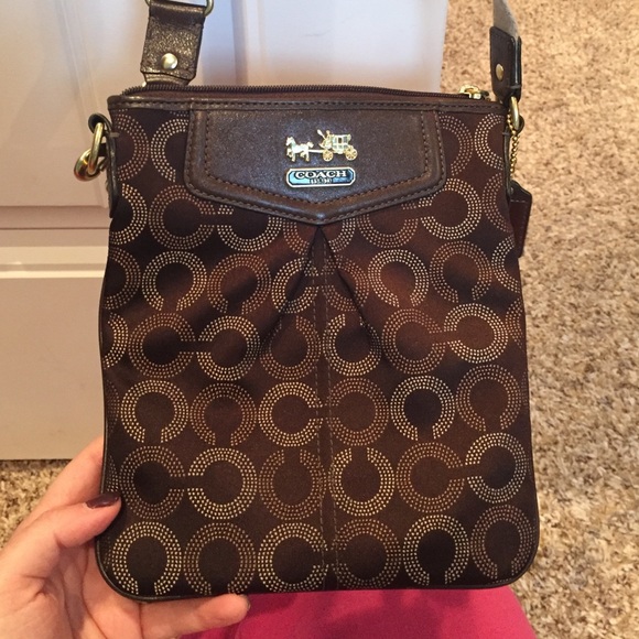 Coach cross body purse