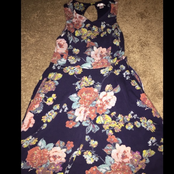 A floral dress.