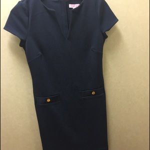 Navy Lilly dress