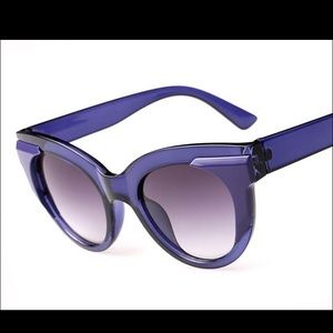 Purple Retro sunglasses