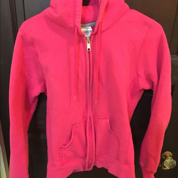 Pink zip up