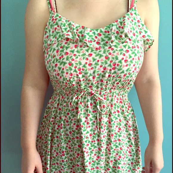 H&M strawberry sundress