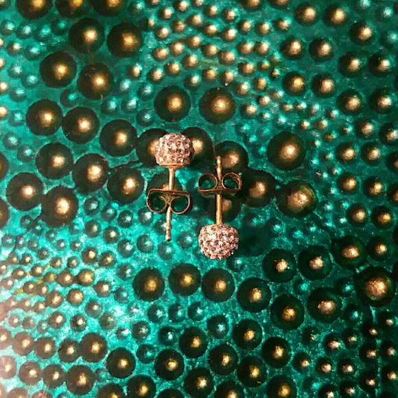 Swarovski Silver Cystal Stud Earring