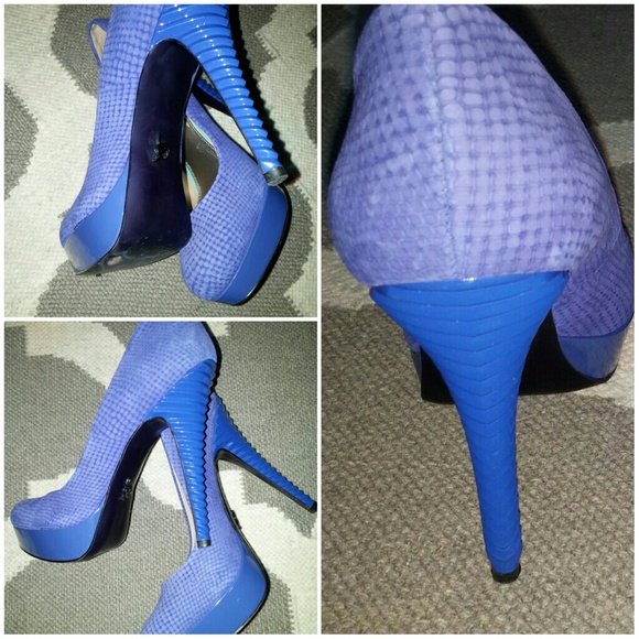Rachel Ray designer pumps with edgy heelz