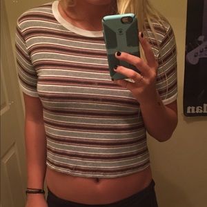 Brandy Melville/John Galt Striped Tee