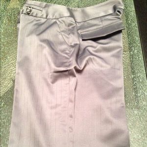 ✅SOLD✅Arden B wide-legged silver pin-stripped pant