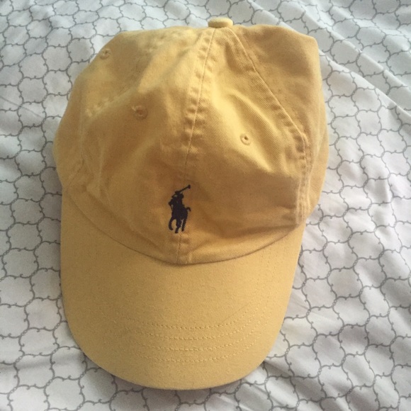 Yellow Ralph Lauren Hat