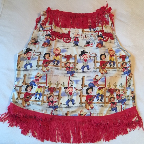 Vintage handmade vest - Picture 2 of 4