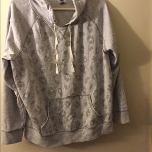 Leopard xl old navy hoodie