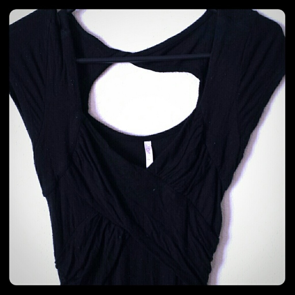 Black, fancy top