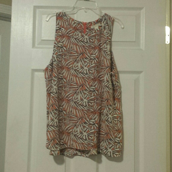 Sleeveless /zipper back dress tank top