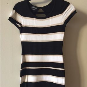 Form fitting Sweater Dress