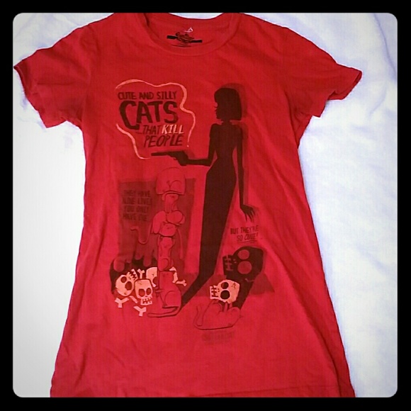 SOLD Kats KiLL Hipster cat lover shirt