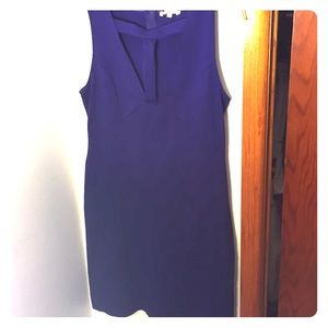 Blue cocktail dress