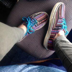 Vans Tribal/Striped Shoes