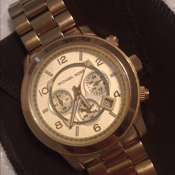 Gold Michael Kors watch. $100 Or best offer!