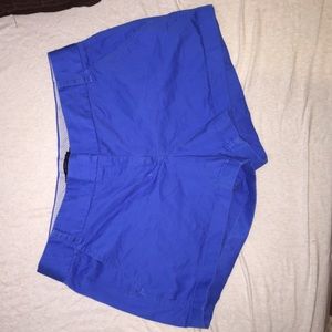 J-Crew Royal Blue Chino Shorts