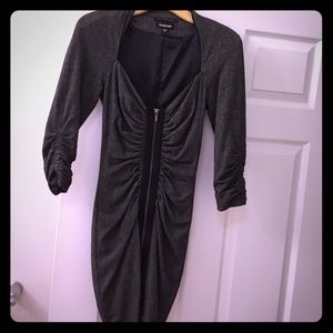 Bebe zip up dress