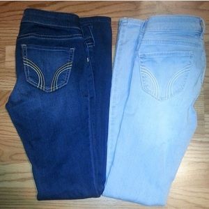 2 Pairs Hollister Jean Legging.