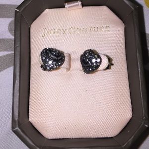Black Juicy Couture earrings