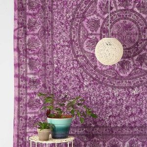 UO purple tapestry