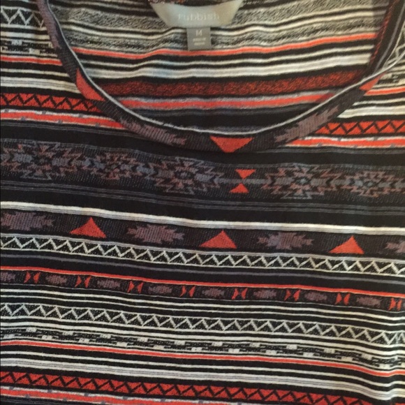 Aztec Striped Crop - Picture 3 of 3