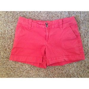 Tommy Hilfiger orange shorts