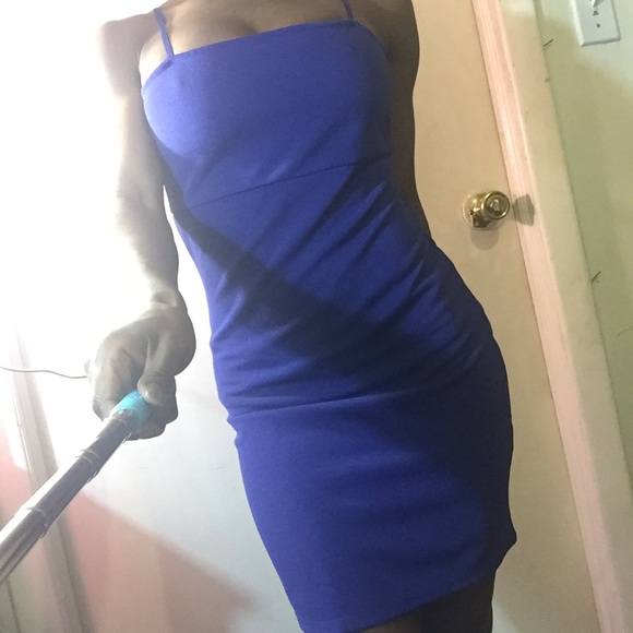 Blue "Clueless" Style party Dress - Picture 2 of 3
