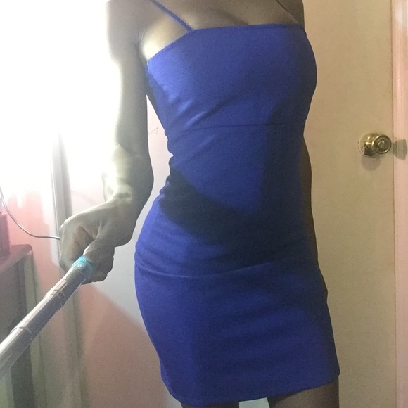 Blue "Clueless" Style party Dress - Picture 3 of 3