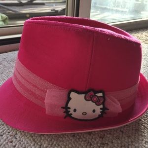 Brand New Hello Kitty kids fedora hat Never worn