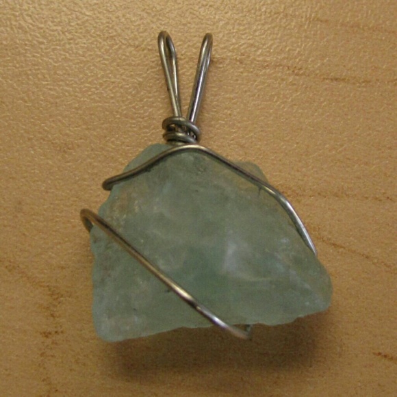 Handmade Jewelry - Seafoam Quartz Pendant ??OBO??