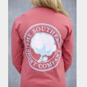Pink LS southern shirt company
