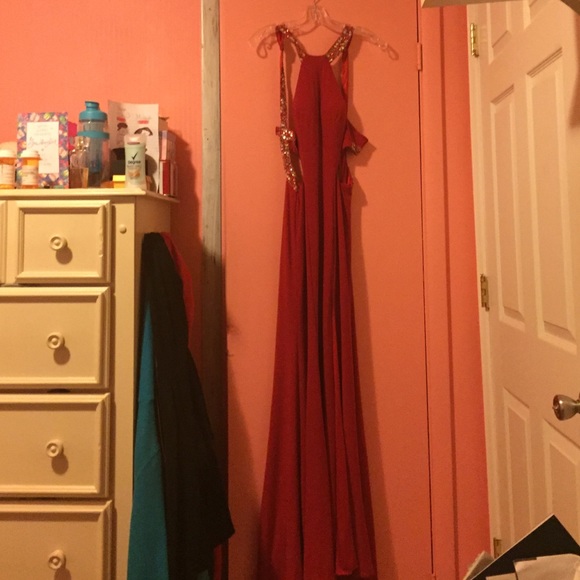 Red Prom Dress - Picture 2 of 2