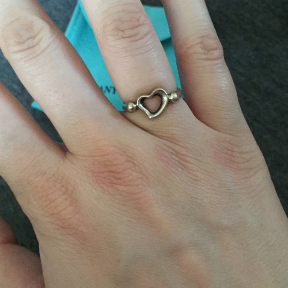 Tiffany & Co. Jewelry - Tiffany & Co. Elsa Peretti open heart ring