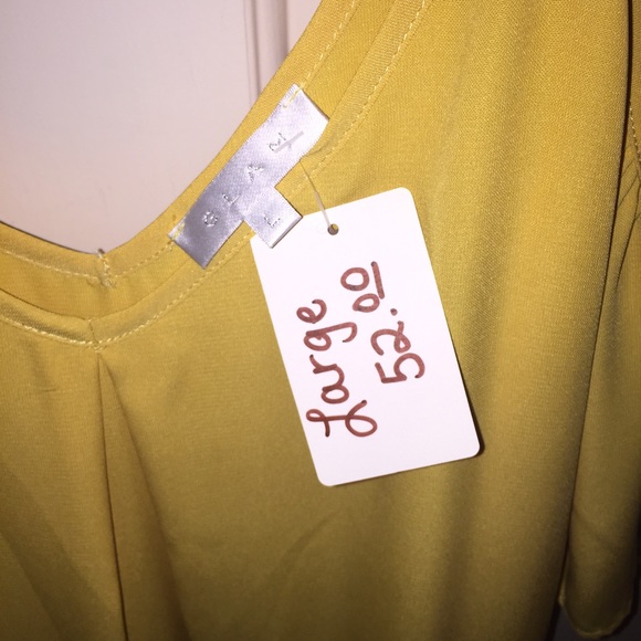 Mustard Yellow Dress - Picture 3 of 3