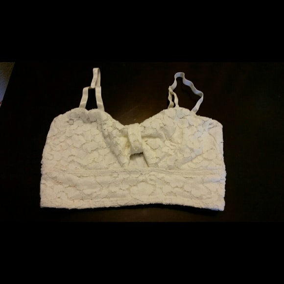 Roxy lace bralette bow front