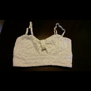 Roxy lace bralette bow front